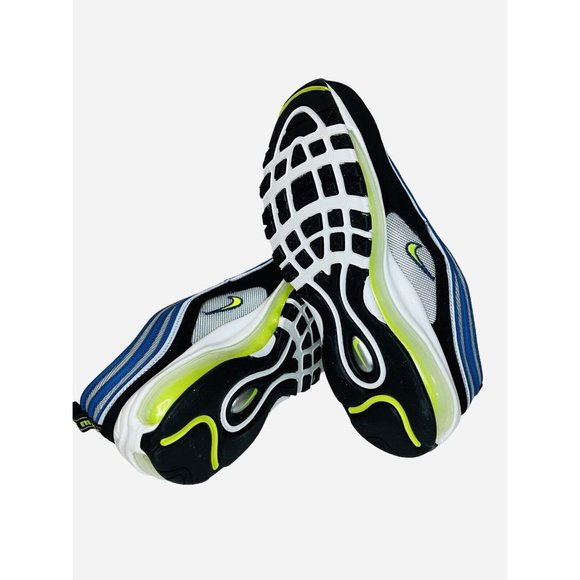 Nike Air Max 97 OG Blue Volt Yellow Running Shoes DQ9131 400 Womens Size 8.5 - Picture 10 of 10